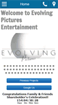 Mobile Screenshot of evolvingpicturesentertainment.com